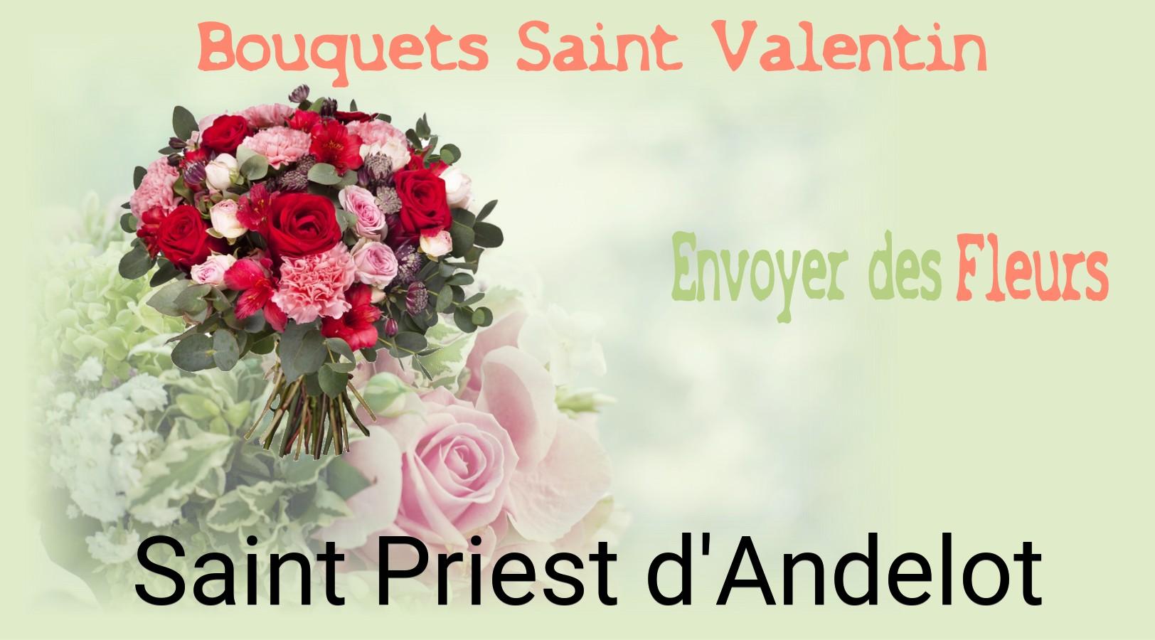 Roses de Saint-Valentin livrées à Saint-Priest-d'Andelot